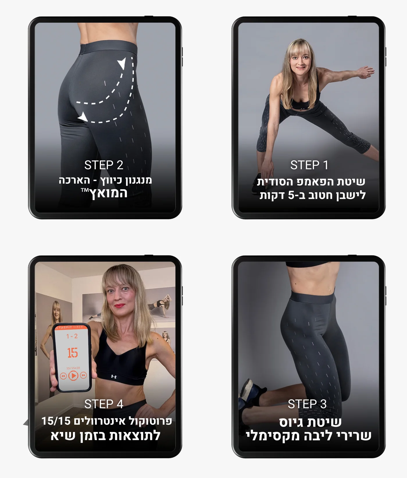 ארבעת שלבי מנגנון הפאמפ המואץ
